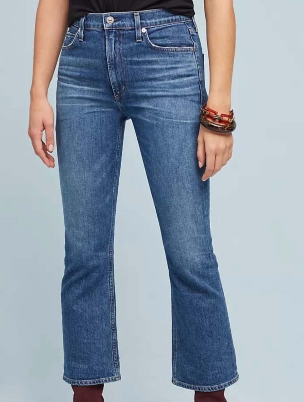 Citizens of Humanity Demy Cropped Flare Jeans 27